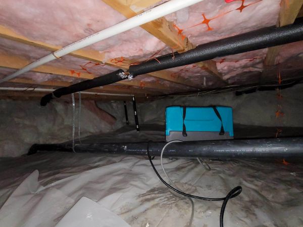 Crawl Space Water Remediation in Spring Hill